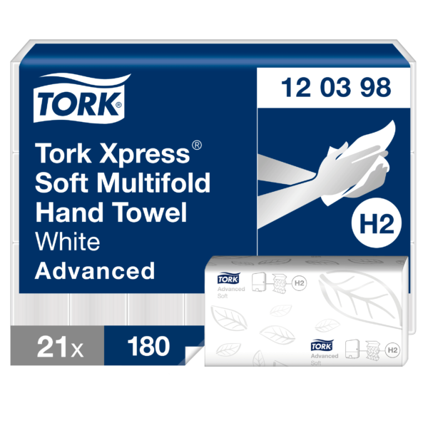 120398 Tork Xpress® Z Katlı Havlu Advanced 180*21 - Görsel 2