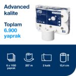 472242 Tork SmartOne Tuvalet Kağıdı Advanced 207m*6 - Görsel 4