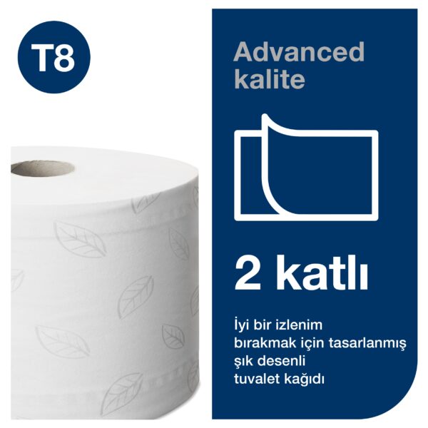 472242 Tork SmartOne Tuvalet Kağıdı Advanced 207m*6 - Görsel 5