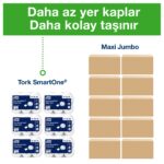 472242 Tork SmartOne Tuvalet Kağıdı Advanced 207m*6 - Görsel 7