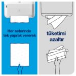 551000 Tork Matic® Hareketli Havlu Dispenseri Beyaz - Görsel 6