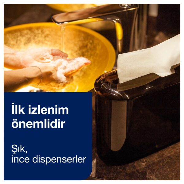 552208 Tork Xpress® Z Katlı Havlu Dispenseri Masaüstü Siyah - Görsel 6