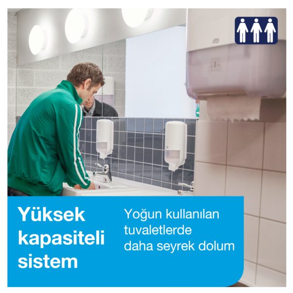 551000 Tork Matic® Hareketli Havlu Dispenseri Beyaz - Görsel 8