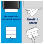 552500 Tork Peakserve™ Havlu Dispenseri Beyaz - Görsel 4