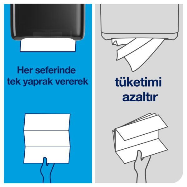 552500 Tork Peakserve™ Havlu Dispenseri Beyaz - Görsel 4