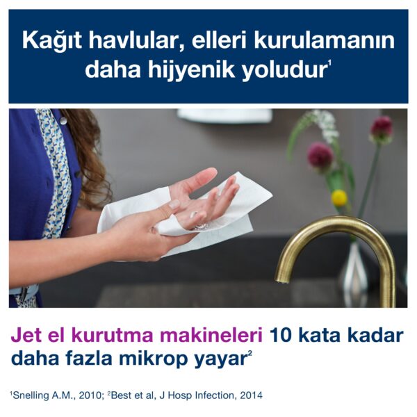 552208 Tork Xpress® Z Katlı Havlu Dispenseri Masaüstü Siyah - Görsel 4