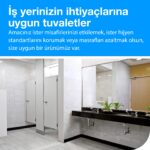 563000 Tork Çöp Kovası Beyaz 50 lt - Görsel 2